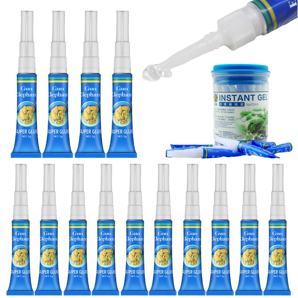 Aquarium Plant Glue - Plantes aquatiques bois flotté Gel sous-marin