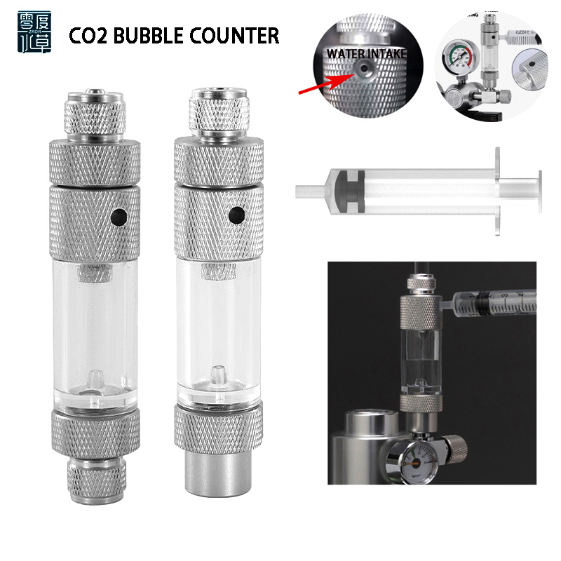 Planted Aquarium Accessories - Compteur de bulles de CO2 pour