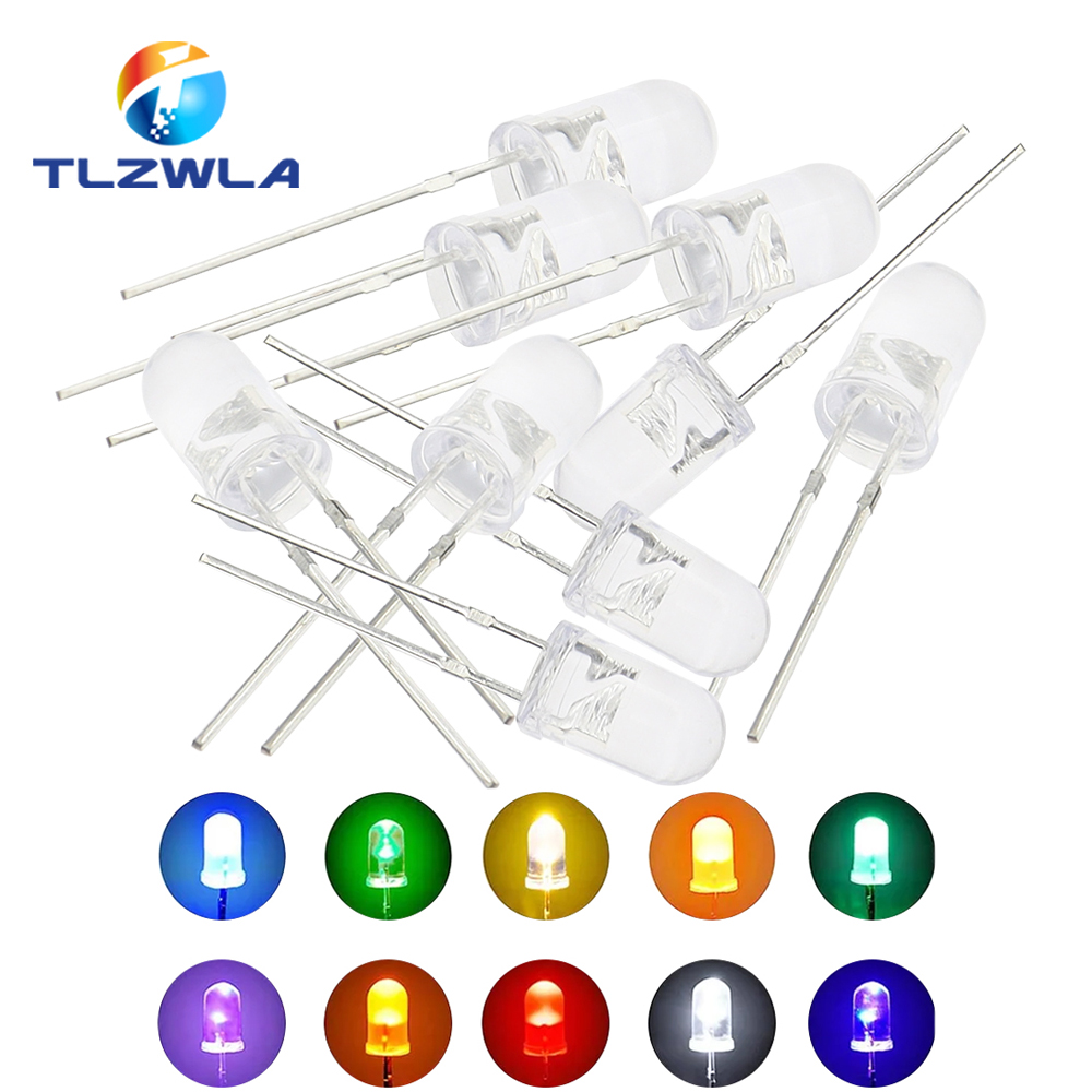 Ludwigia Super Red - Ampoules LED rondes transparentes, eau super