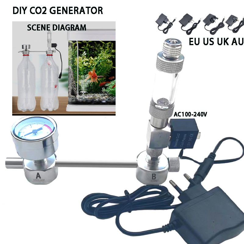 Planted Aquarium Accessories - Kit de générateur de CO2 pour