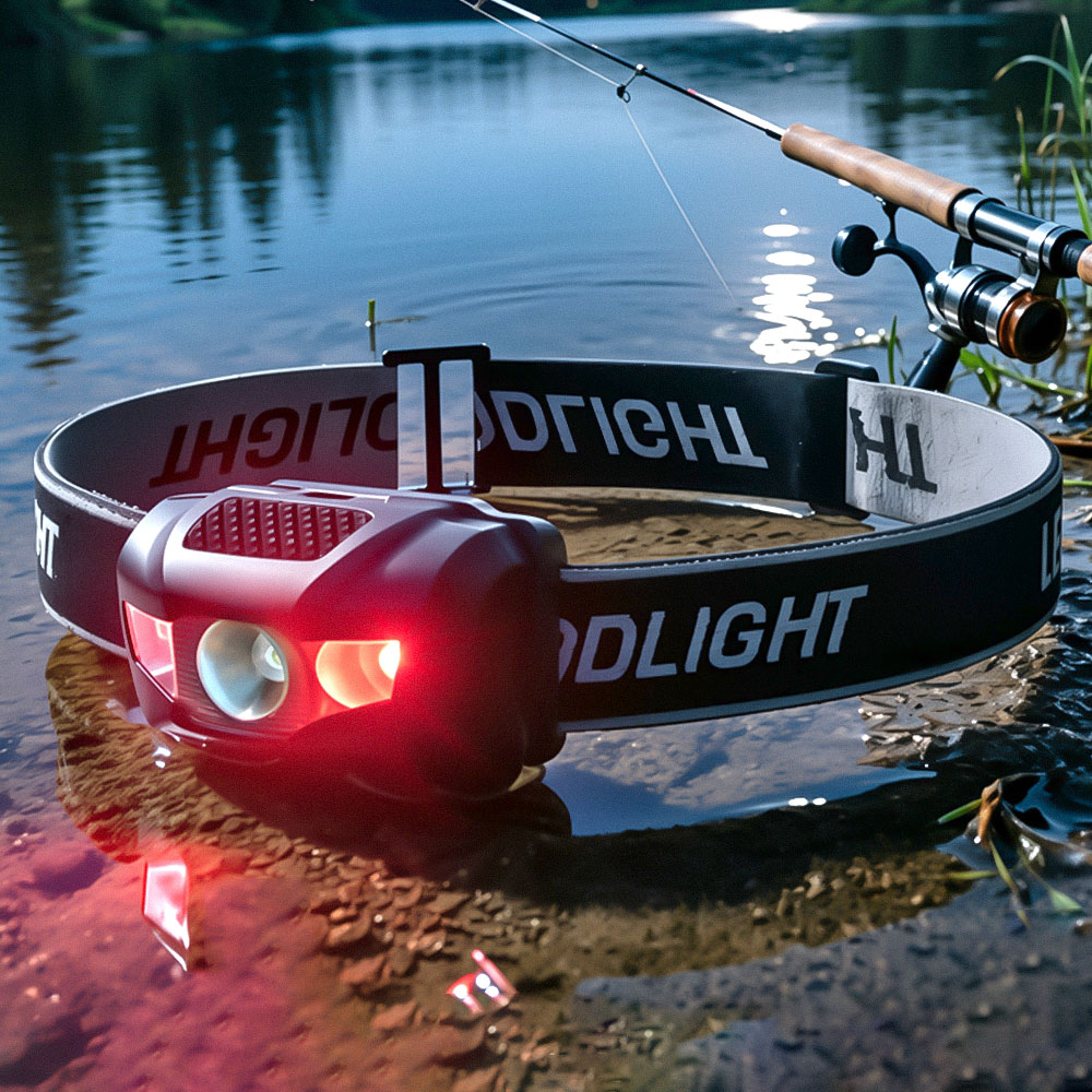 Ludwigia Super Red - Nouvelle lampe frontale de pêche 4