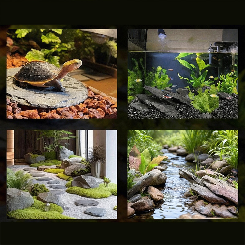 500g/1000g Copeaux d'ardoise p - Planted Aquarium Hardscape avis et prix