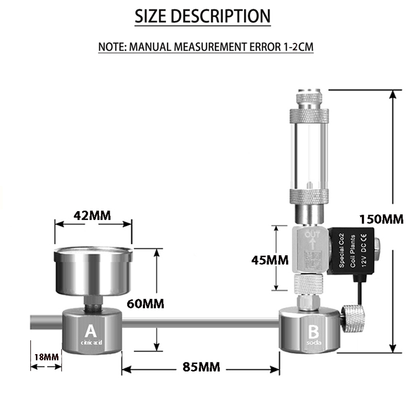 Kit de générateur de CO2 pour  - Planted Aquarium Accessories avis et prix