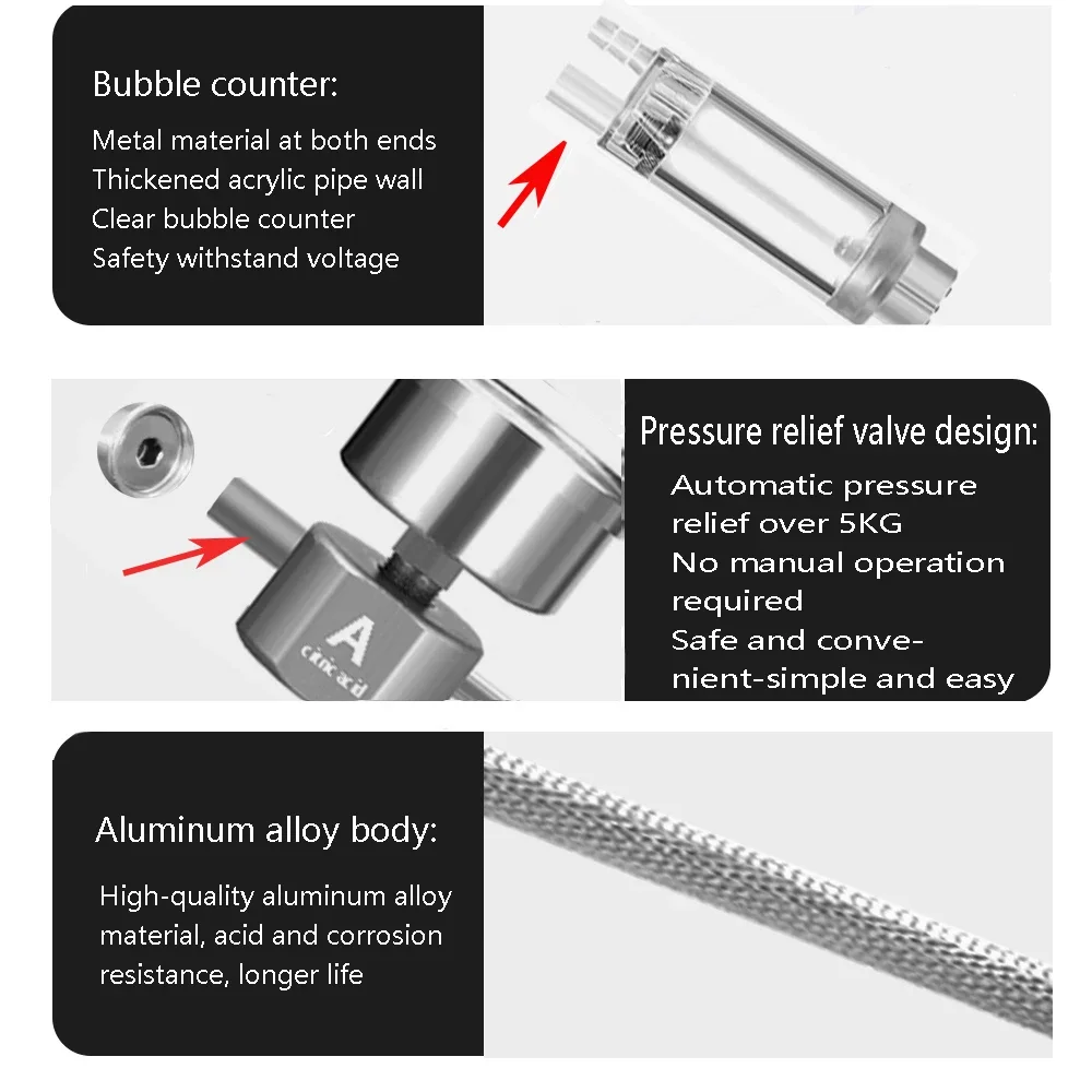 Kit de générateur de CO2 DIY p - Planted Aquarium Accessories avis et prix