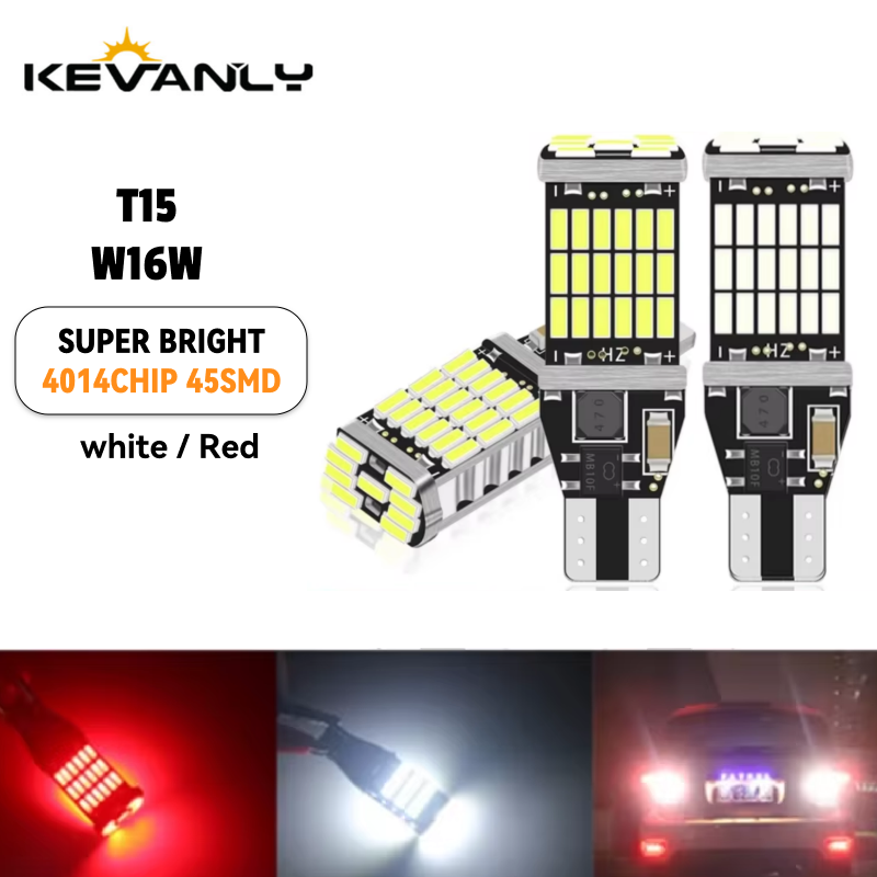 2 pièces T15 feu de recul W16W - Ludwigia Super Red avis et prix