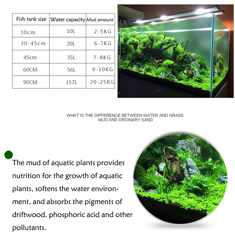 Sol de graines de plantes d'aq - Planted Aquarium Accessories avis et prix