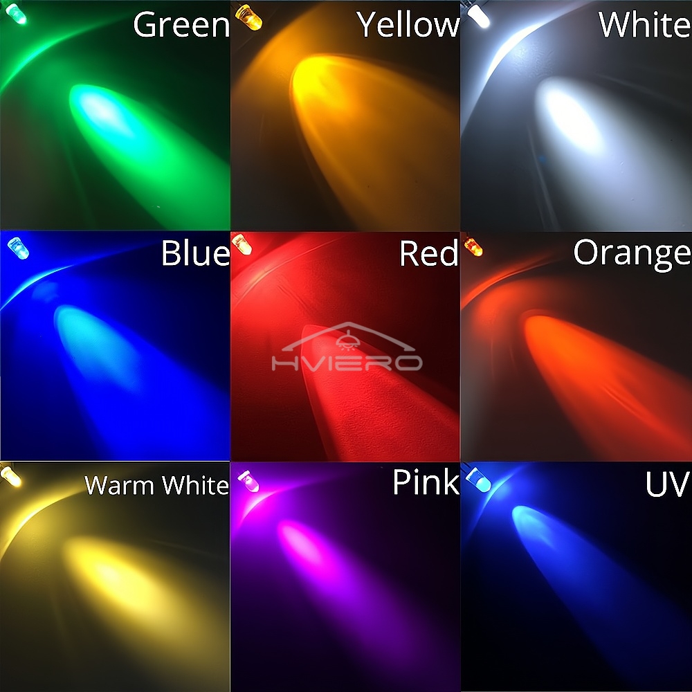100 pièces de diodes électrolu - Ludwigia Super Red avis et prix
