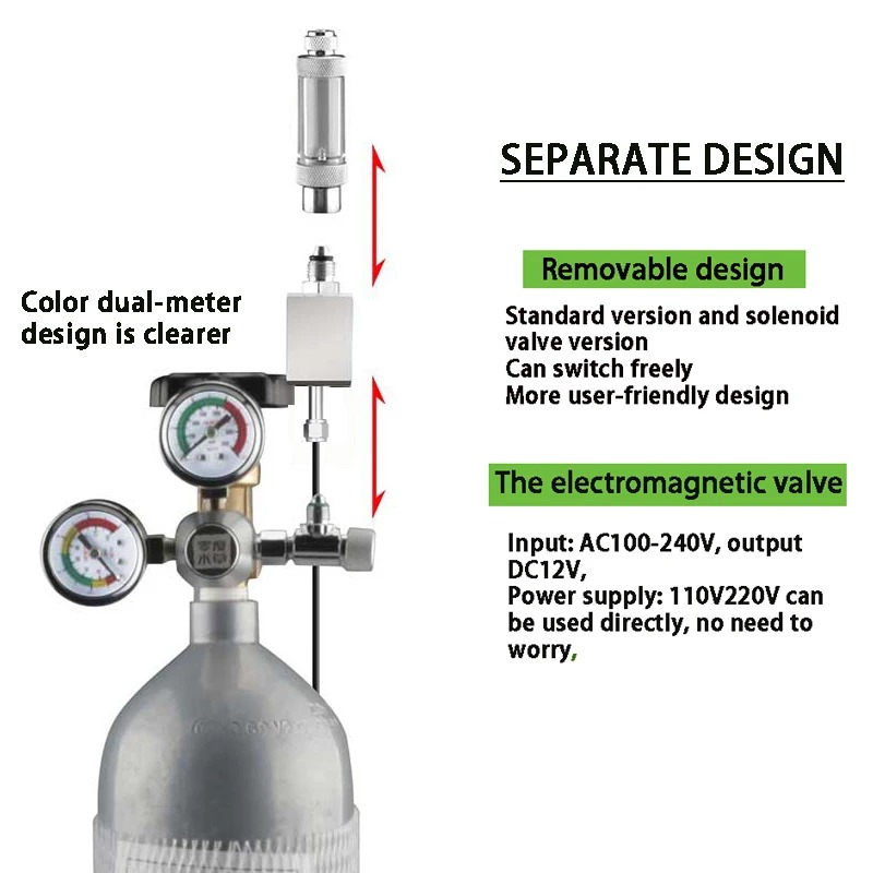 Kit régulateur de CO2 pour aqu - Planted Aquarium Accessories avis et prix